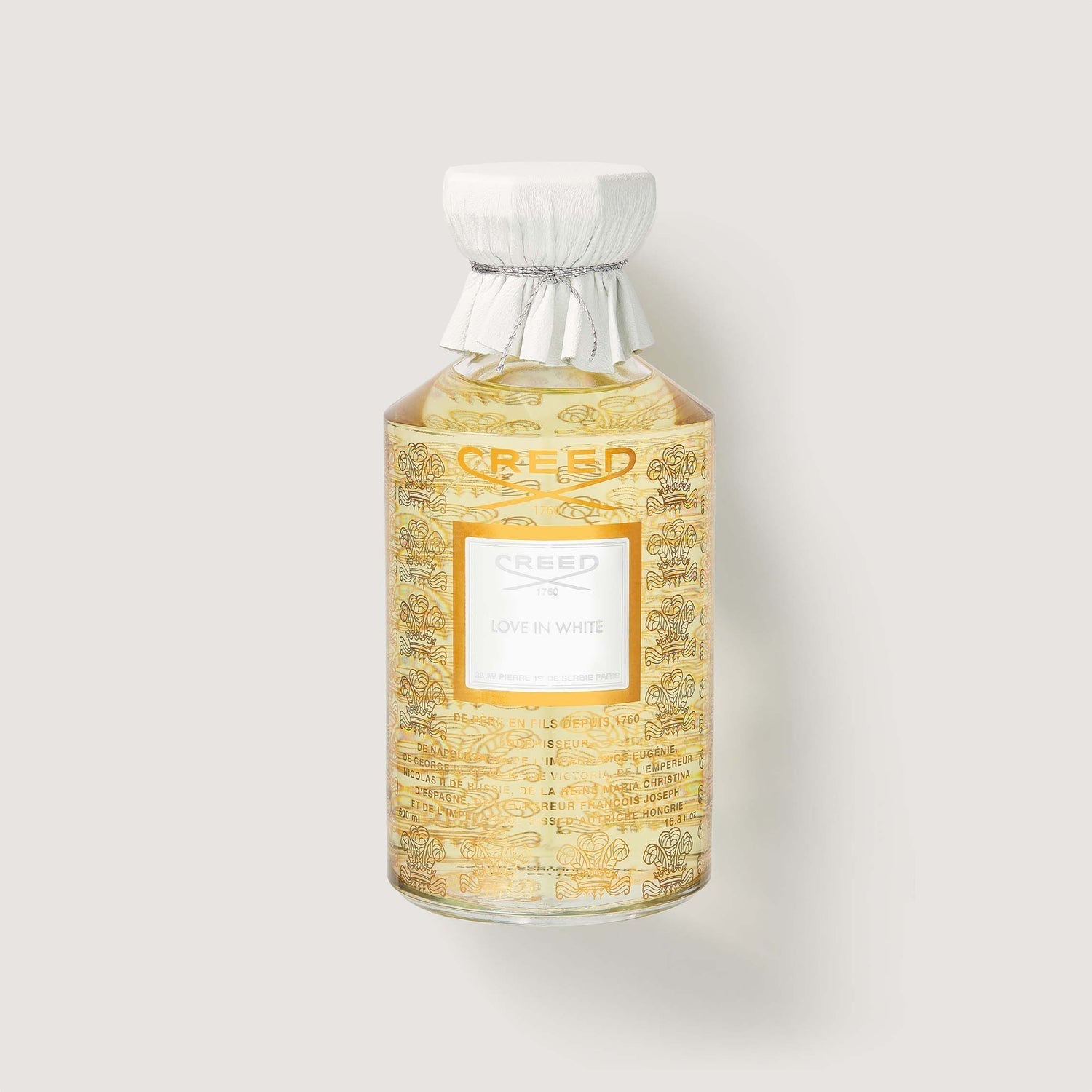  Love in White 500ml/17oz bottle