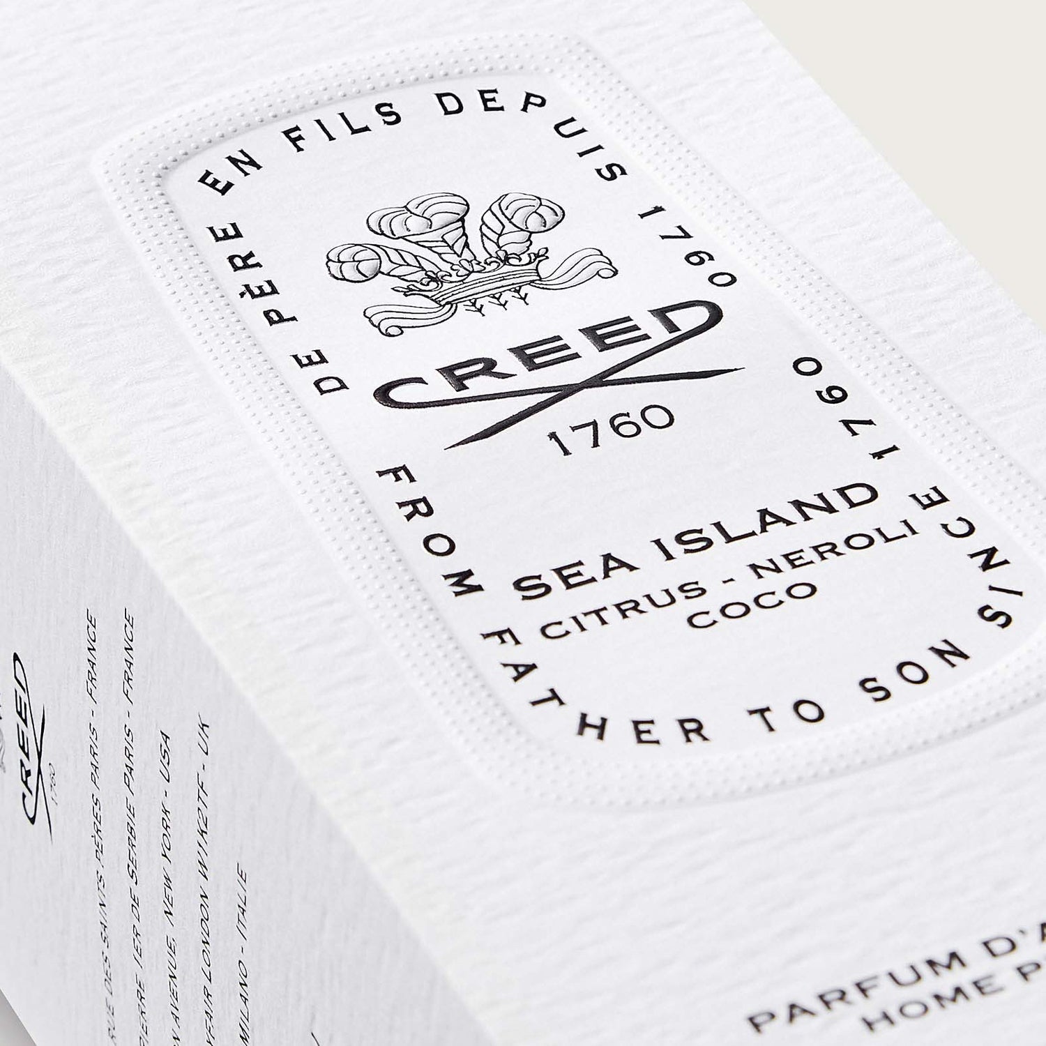 Sea Island Room Spray Box Angled