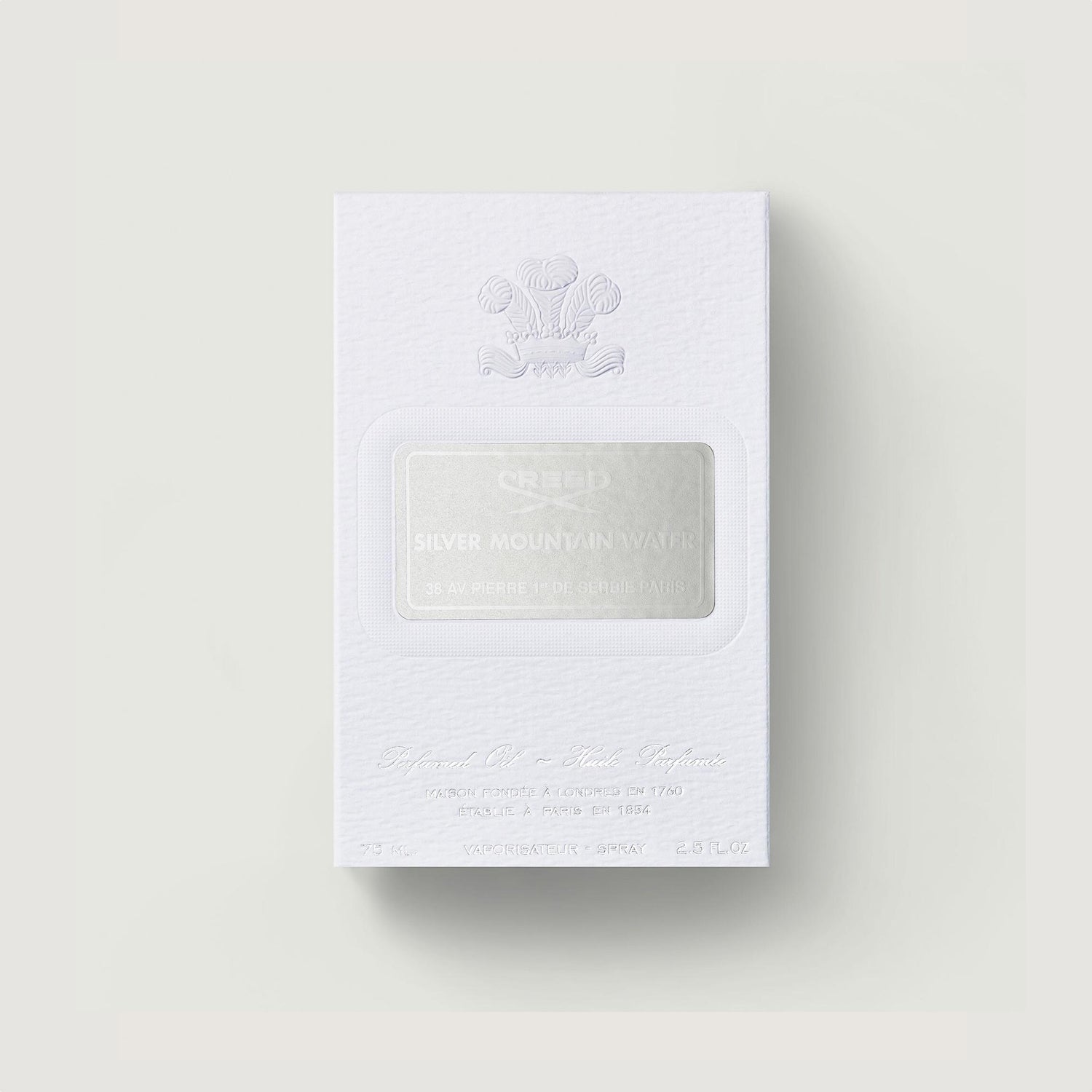 Silver Mountain Water Perfumed Oil Box 